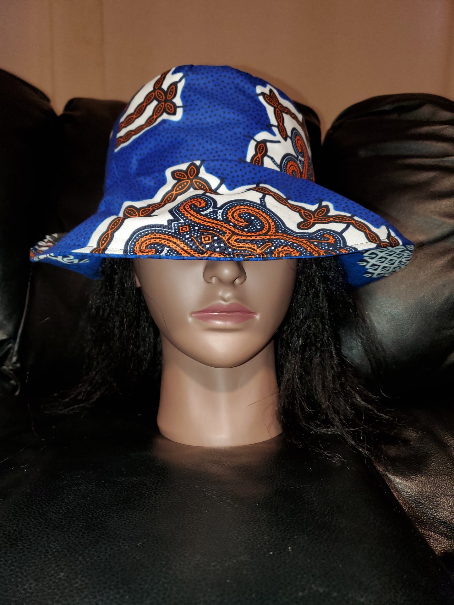 Adult reversible hat wide brim