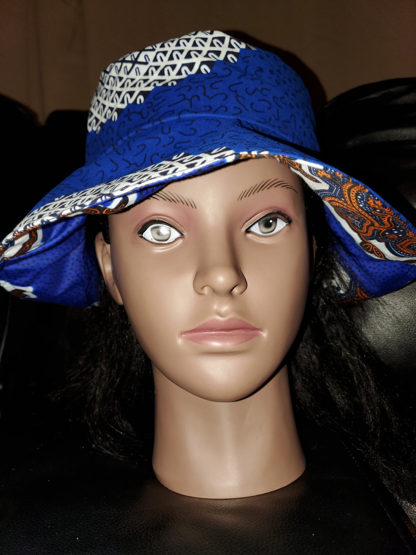 Adult reversible hat wide brim